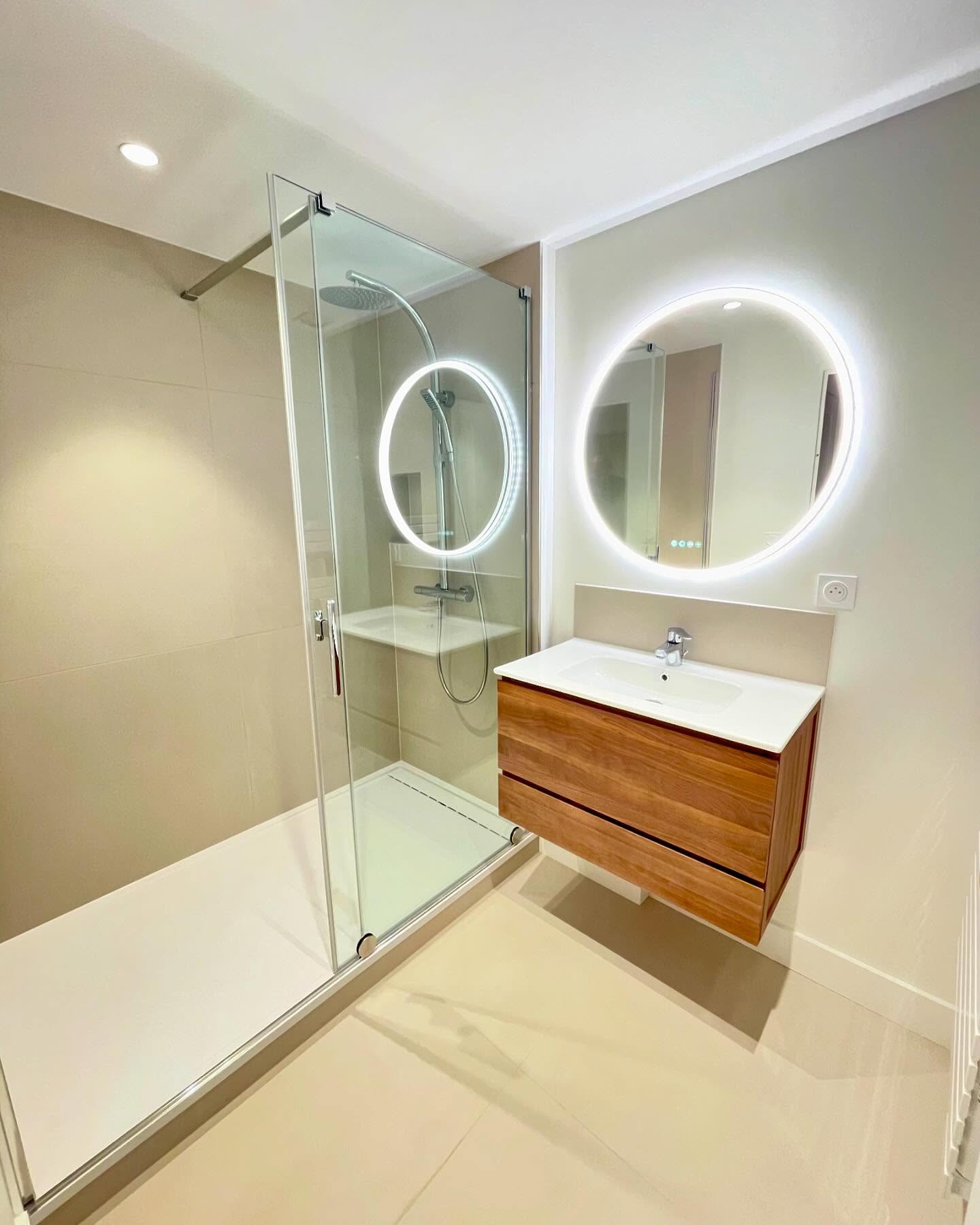Salle de bain réalisée par CS Création