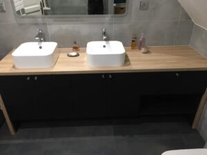 Salle de bain rénovée par CS Création à Marcq-en-Barœul