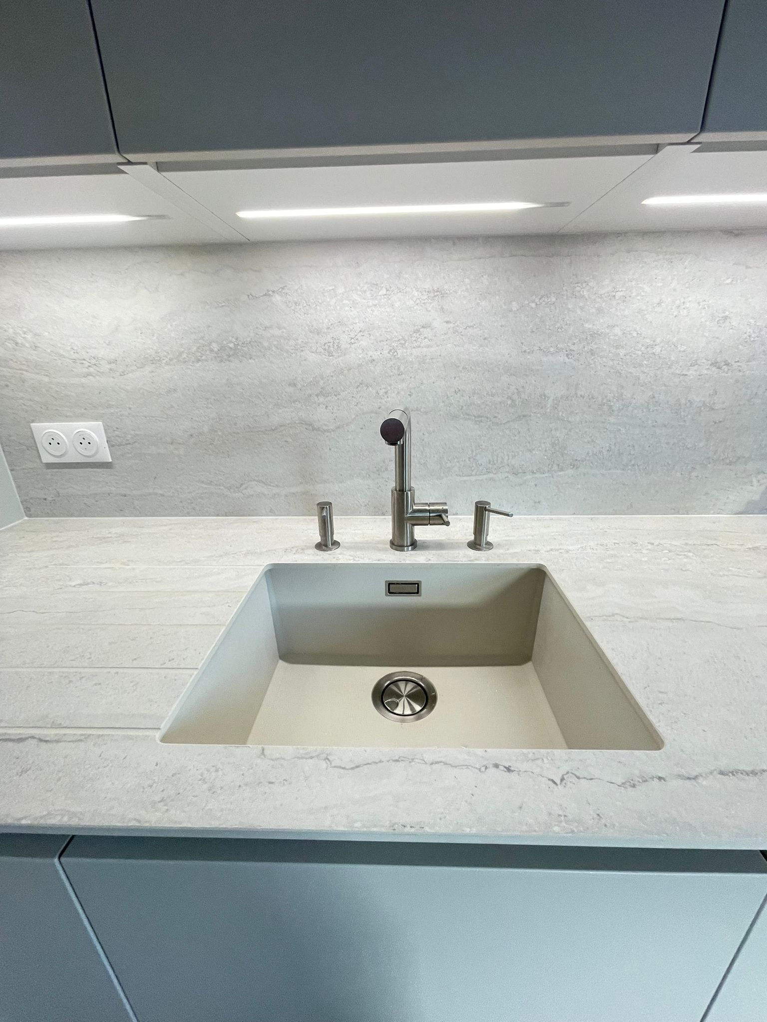 Cuisine sur mesure réalisée par CS Création dans la métropole lilloise